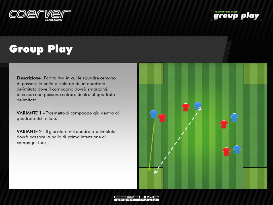 Group Play Coerver 4